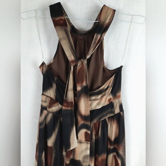 Wish Collection Backless Brown Halter dress - Picture 5 of 7